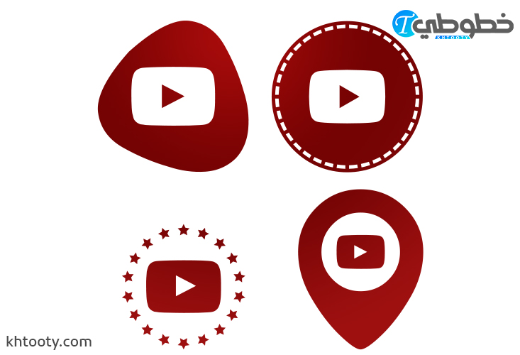 لوجو يوتيوب YouTube LOGO PNG