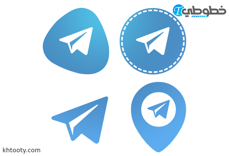 لوجو تليجرام Telegram LOGO PNG