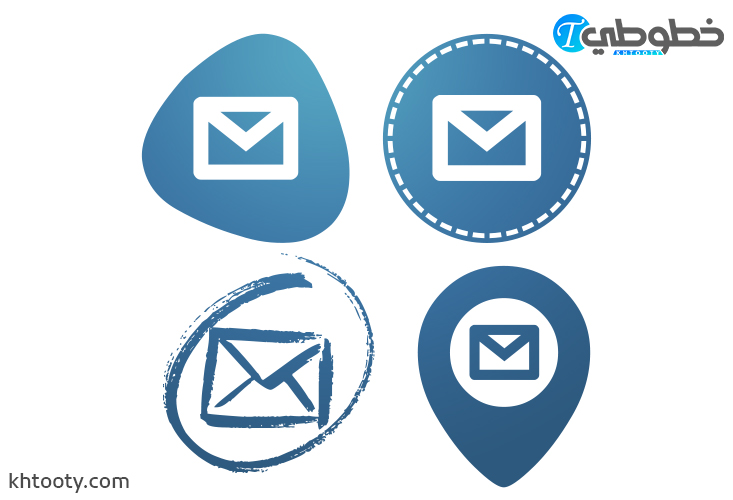 لوجو الايميل Email LOGO PNG